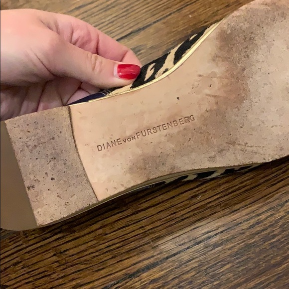 Diane Von Furstenberg leopard flats - Picture 5 of 6